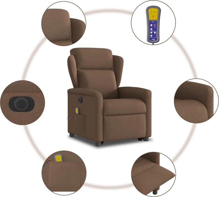 Image du produit vidaXL Massagesessel mit Aufstehhilfe