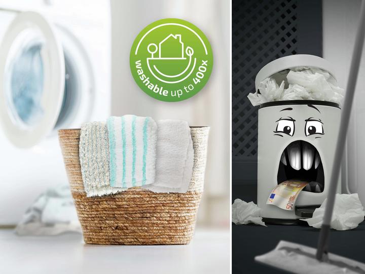 Produktbild Leifheit 3er Set Wischbezug Profi XL (3 Stk.)