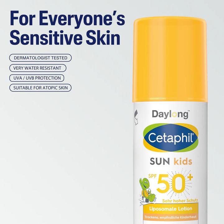 Actual product image Cetaphil Sun Sun Daylong Kids (Sun lotion, SPF 50+, 150 ml)