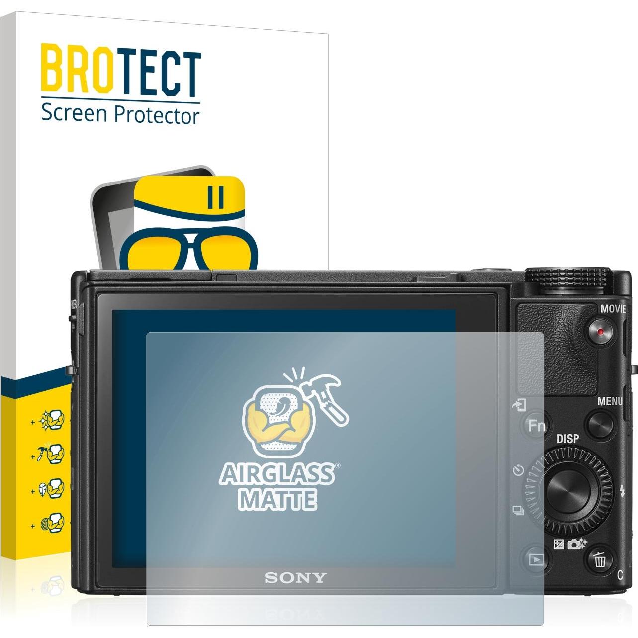 BROTECT AirGlass Panzerglasfolie Matt (Displayschutz), Kameraschutz