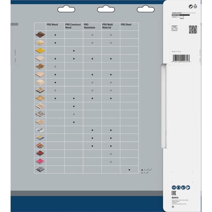 Produktbild Bosch Professional Zubehör PRO Construct Wood Kreissägeblatt, 315 x 3,2 x 30 mm