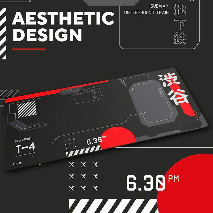 Productafbeelding Trust GXT759 XXL MOUSEPAD - JAPAN BLA (XXL)