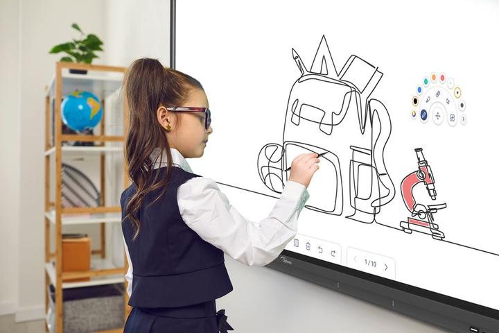 Immagine prodotto Optoma 5862RK+ DISPLAY TOUCH 4K DA 86 POLLICI (3840 x 2160 pixel, 86")