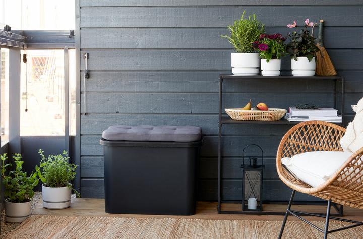 Actual product image Smartstore Seat cushion for Collect Box 76 L, dark grey (37 cm, 1x)