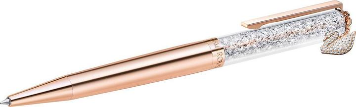 Swarovski Crystalline Swan Stylo à bille (Or rose)