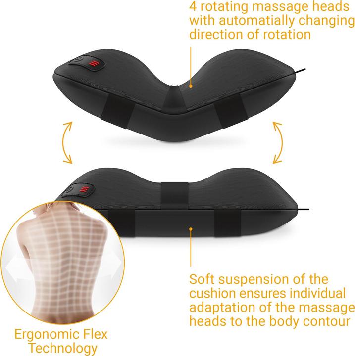 Actual product image Medisana CL 300 Shiatsu massage cushion