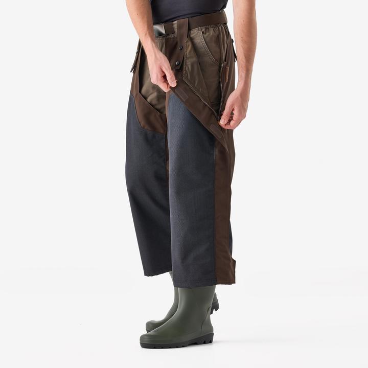 Produktbild Solognac Jagd-Chaps 900 wasserdicht verstärkt Kevlar® (3XL)