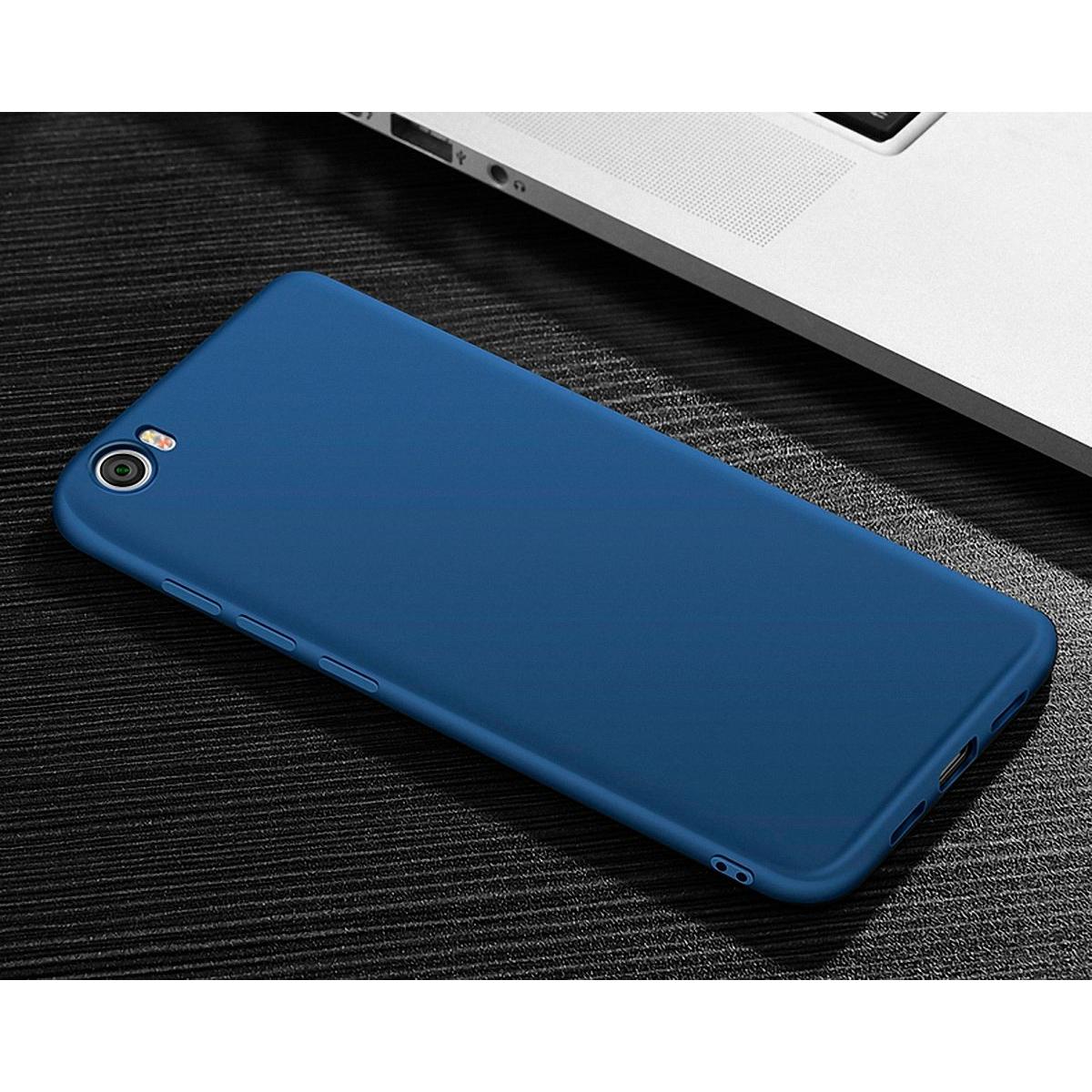 König Design TPU Silikon Case für Handy Samsung Galaxy S8 Cover Bumper Schutz Hülle Blau Neu (Samsung Galaxy S8+), Smart...