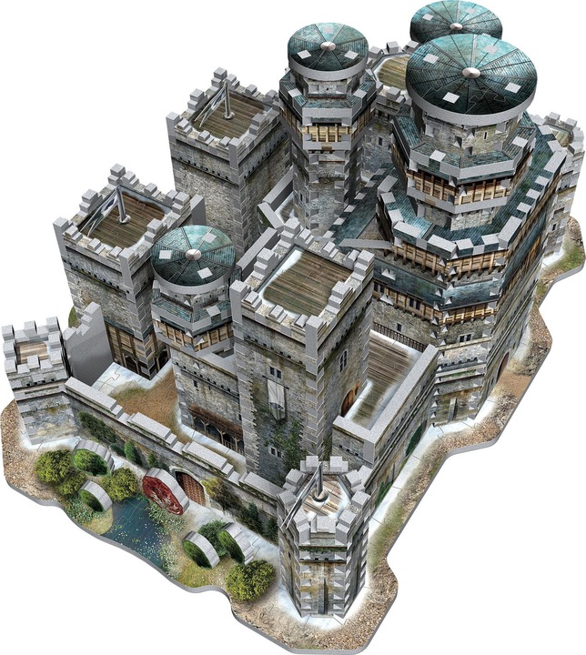 Actual product image Wrebbit 3D Game of Thrones: Winterfell (910 pieces)