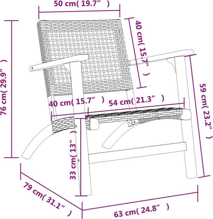 Immagine prodotto vidaXL Jevdokija (63 cm)