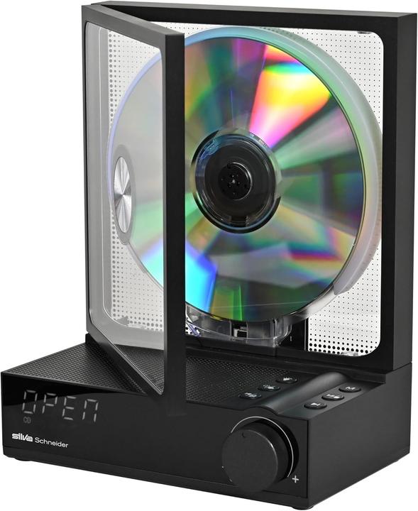 Image du produit Silva Schneider Lecteur CD portable avec Bluetooth 5.3, conversion MP3, batterie 4000 mAh et antichoc