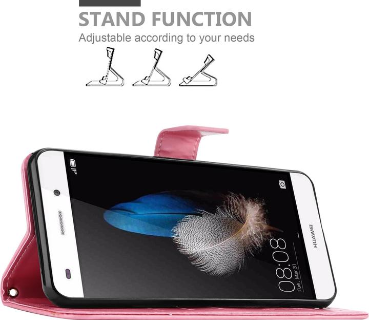 Immagine prodotto Cadorabo Copertina del libro di fiori (Huawei P8 Lite)
