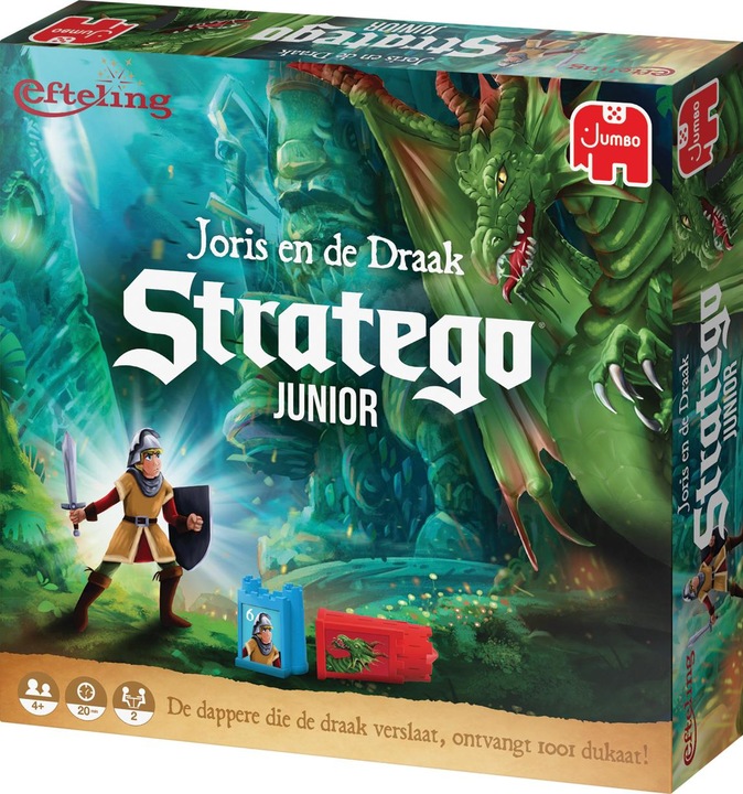 Productafbeelding Jumbo Stratego Junior Joris en de Draak (Duits, Engels, Frans, Nederlands)
