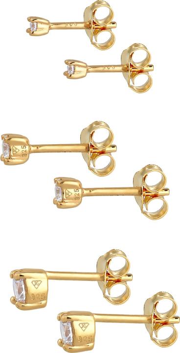 Produktbild Elli Kristall Ohrstecker (Zirkonia, 925 Sterling Silber)