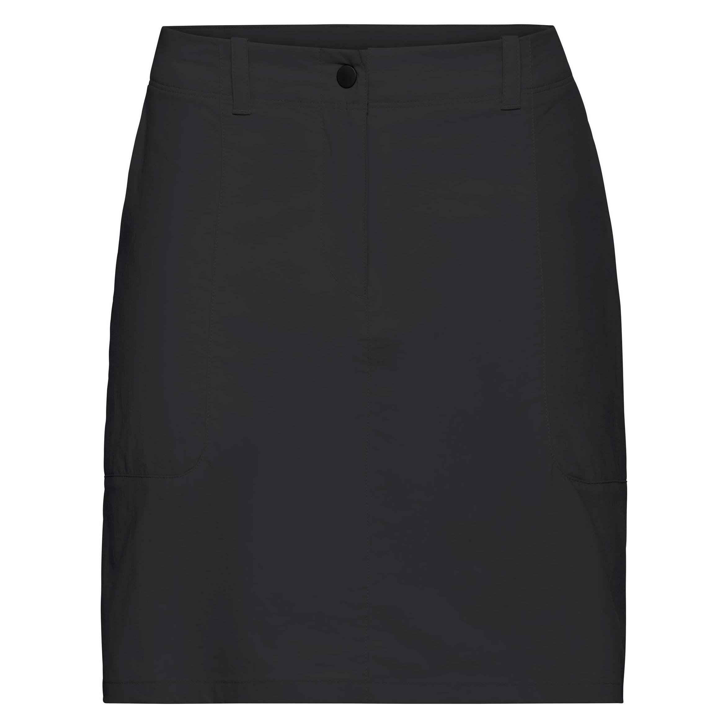 Jack Wolfskin, Damen, Röcke, Desert Skort W, Schwarz, (40)