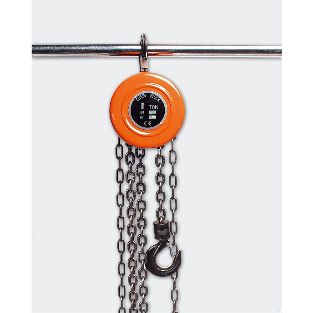 Mannesmann, Paranco a fune + gru da officina, Paranco a catena da 1 a.