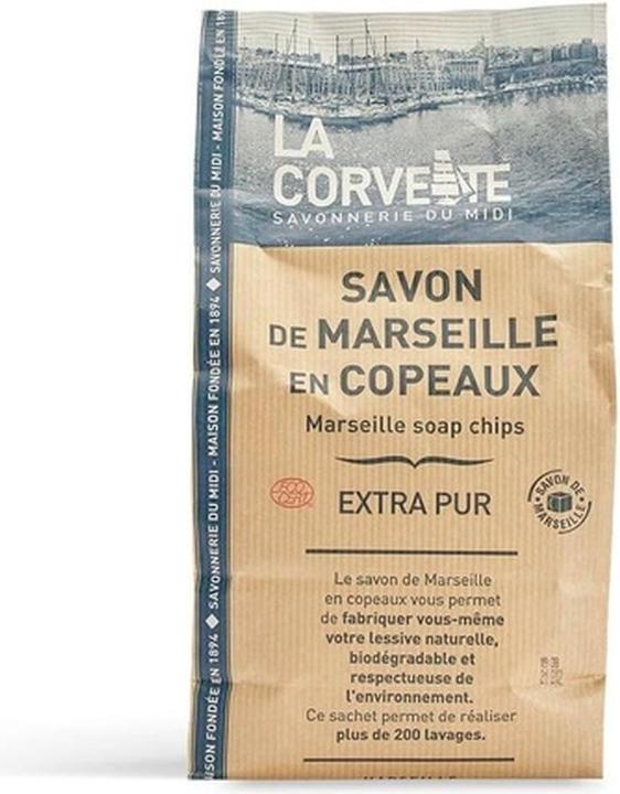 Produktbild La Corvette Seifenflocken extra Pur (Hartseife, 750 g)