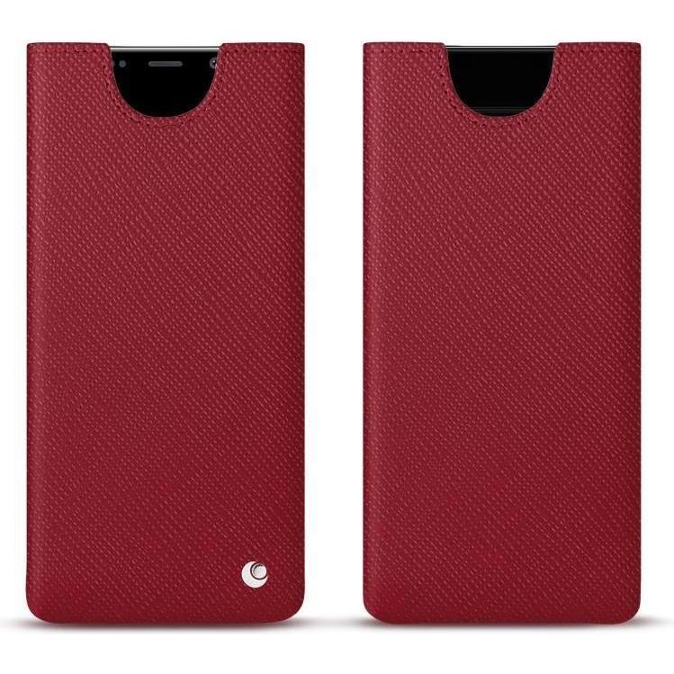 Thumbnail - Noreve Lederschutzhülle (Samsung Galaxy Note 9), Smartphone Hülle, Rot