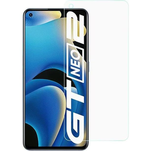 MU Budget Schutzglas Displayschutz (1 Stück, Realme GT Neo 2), Smartphone Schutzfolie, Transparent