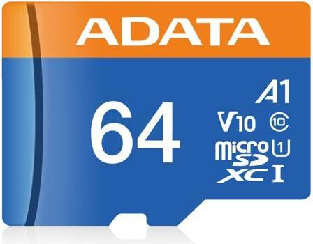 Actual product image Adata Premier (64 GB, microSDXC, U1, UHS-I)