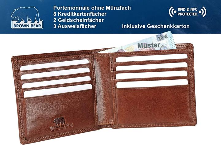 Actual product image Brown Bear Wallet