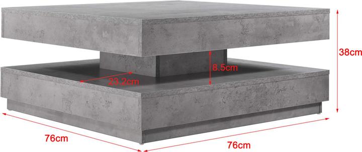 Actual product image En.Casa Laos (76 x 76 x 38 cm)