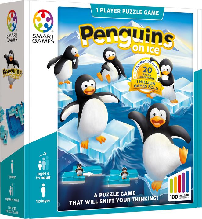 Immagine prodotto Smart Games Pinguini sul ghiaccio (Tedesco, Francese, Italiano, Inglese)