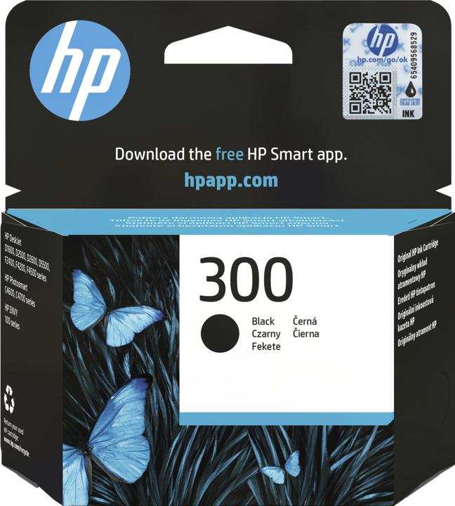 Produktbild HP 300 Schwarz Original Druckerpatrone (BK)