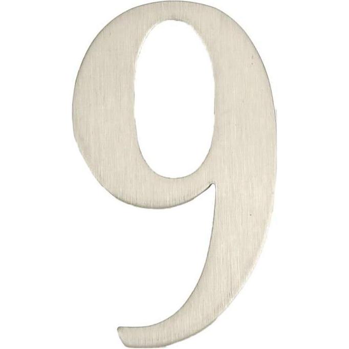Haushalt, Türgriff + Fenstergriff, DOOR NUMBER 9 SS-9 62MM STAINLESS STE