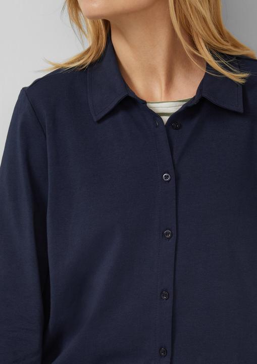 Immagine prodotto s.Oliver T-Shirt Verkürzte Jerseybluse mit Elastikbund hinten (48)