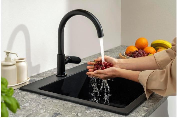Produktbild hansgrohe Vernis Blend M35 Einhebel-Küchenarmatur 210, 1 Strahlart