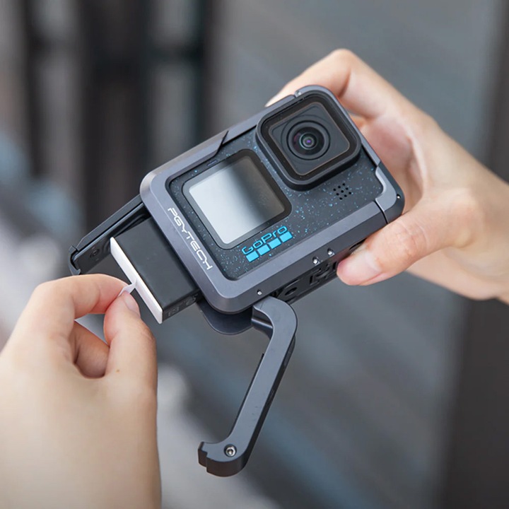 Actual product image Pgytech Camera Aluminium Cage for GoPro 12 (9, 11)