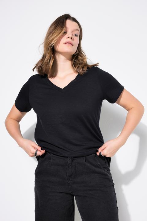 Produktbild Studio Untold T-Shirt, Wide Classic Fit, V-Ausschnitt, Halbarm (54)