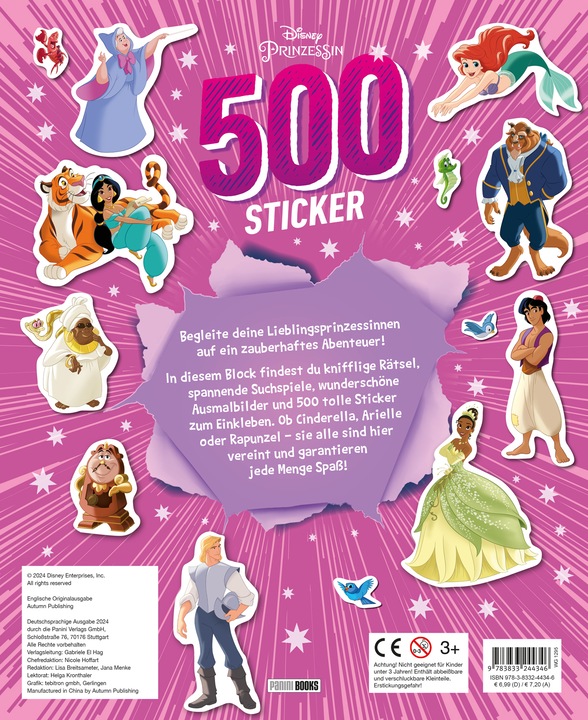 Produktbild Panini Disney Prinzessin