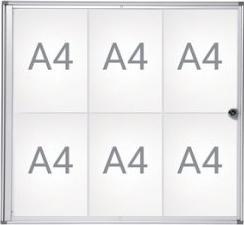 Produktbild Maul Schaukasten, Aussentiefe 27 mm (Whiteboard, 35 x 49 cm)