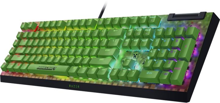 Actual product image Razer Blackwidow V4 X Minecraft Edition (US, Cable)
