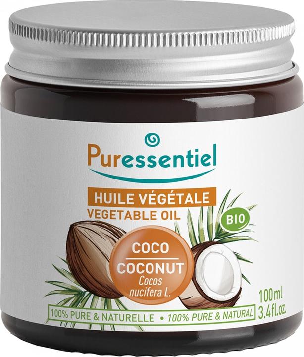 Image du produit Puressentiel huile végétale coco bio huile (Huile pour le corps, 100 ml)