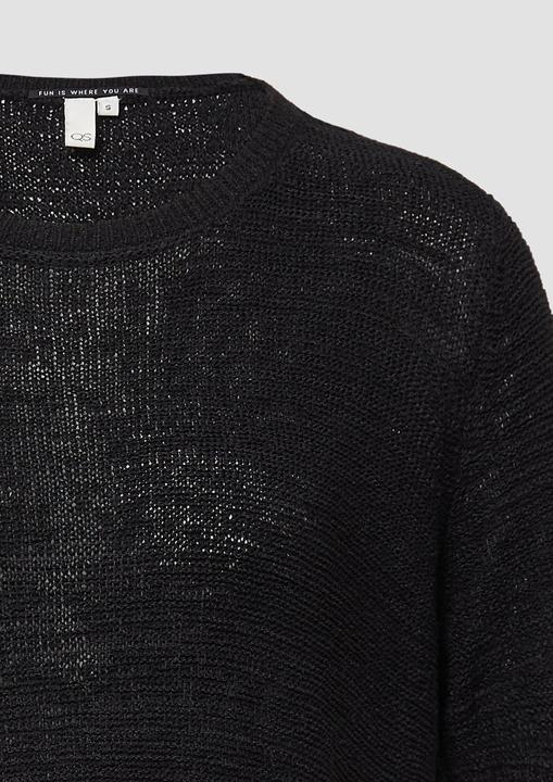 Immagine prodotto S.Oliver Strickpullover Kurzarmpullover aus Bändchengarn (XS)