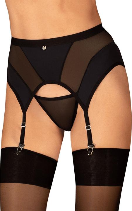 Obsessive Chic Amoria Strumpfhalter Schwarz