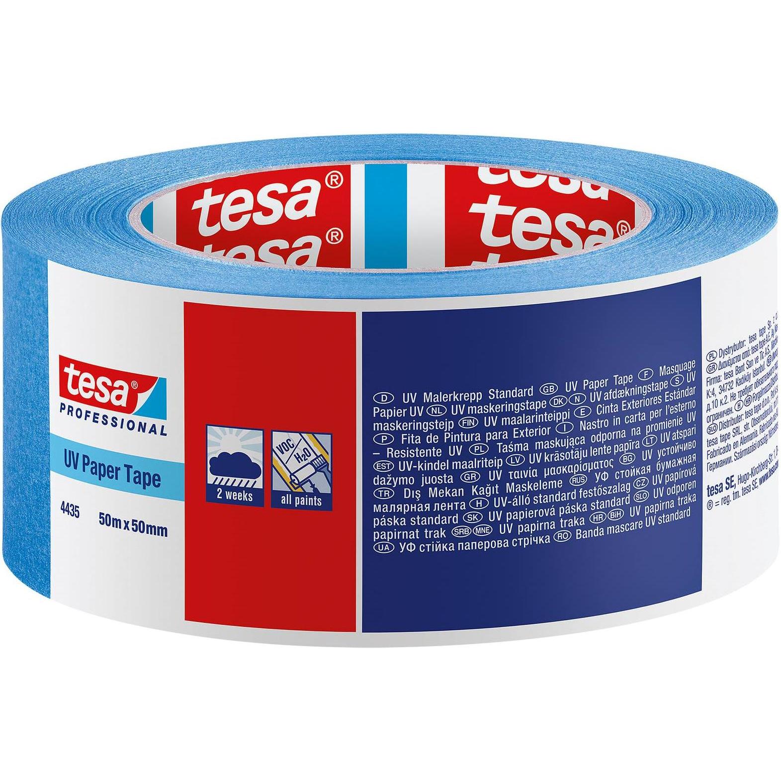 tesa, Klebeband, Outdoor Klebeband 14 Tage Schutz 50x50 (50 mm)