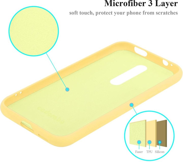 Produktbild Cadorabo TPU Liquid Silicone Case Cover (Xiaomi Redmi K20, Xiaomi Redmi K20 Pro, Xiaomi Mi 9T Pro)