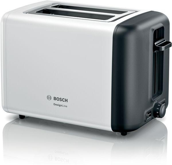 Actual product image Bosch Hausgeräte TAT3P421 toaster 2 slice(s) Black, White
