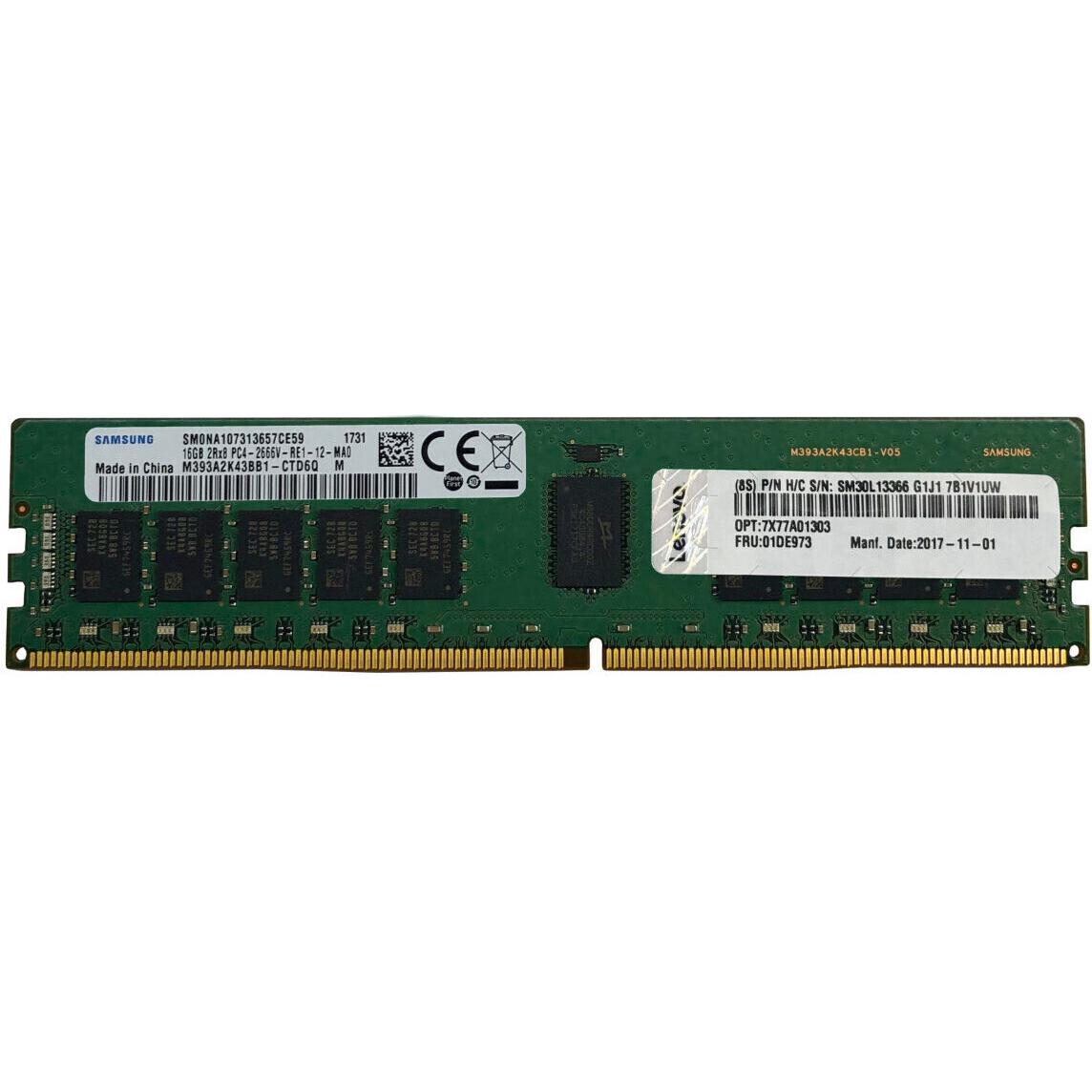 Lenovo TruDDR4 (2 x 8GB, 2933 MHz, DDR4-RAM, DIMM), RAM