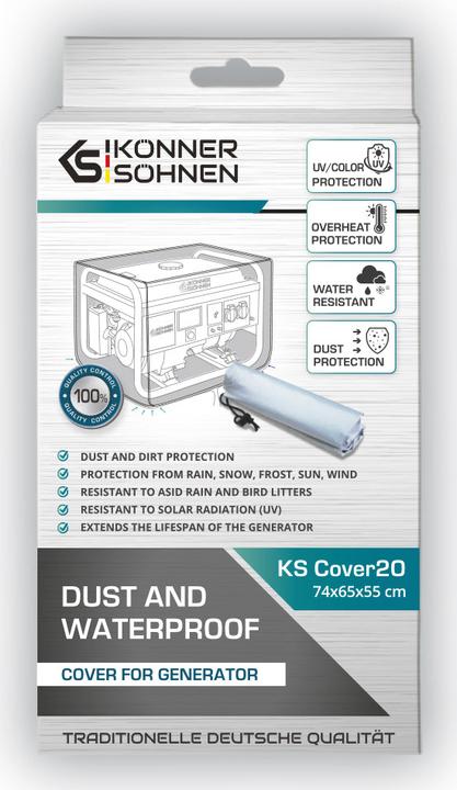 Produktbild Könner & Söhnen Pokrowiec Na Generator 20 (20 W)