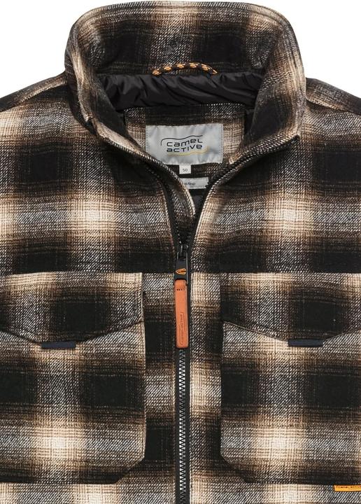 Actual product image Camel Active Checked blouson with a zip (60)