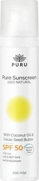Produktbild PURU Pure Sonnencreme SPF50 Rundfl 100 ml (Sonnencreme, SPF 50, 100 ml, 153 g)