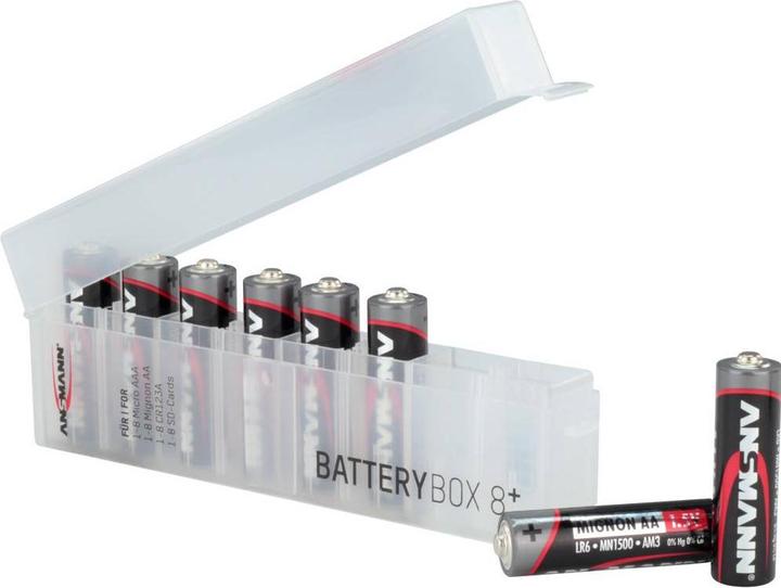 Actual product image Ansmann Battery box 8 plus