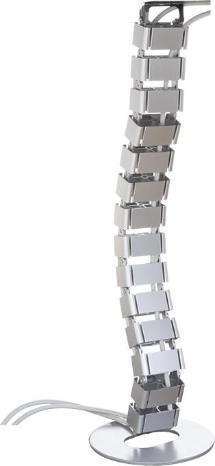 LogiLink Flexibler Kabelkanal für den Schreibtisch, 800 x 68 mm (18 G (Kabelkanal, 2.80 cm)