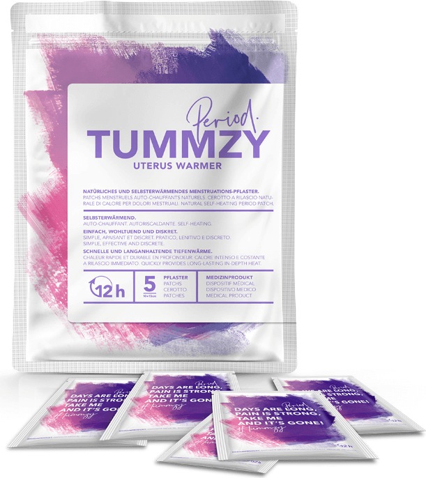 Produktbild Tummzy Menstruations Pflaster (5 x)
