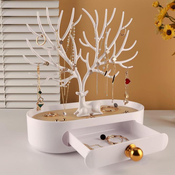 Immagine prodotto More&Less Schmuckbaum Geweih mit Schublade